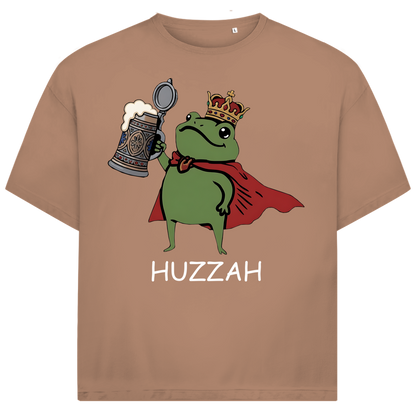 Froschkönig mit Bier HUZZAH - Jack and Jones Oversize T-Shirt