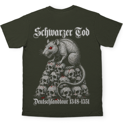 Schwarzer Tod Deutschlandtour 1348-1351 - Herren T-Shirt Urban Khaki