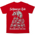 Schwarzer Tod Deutschlandtour 1348-1351 - Herren T-Shirt Red