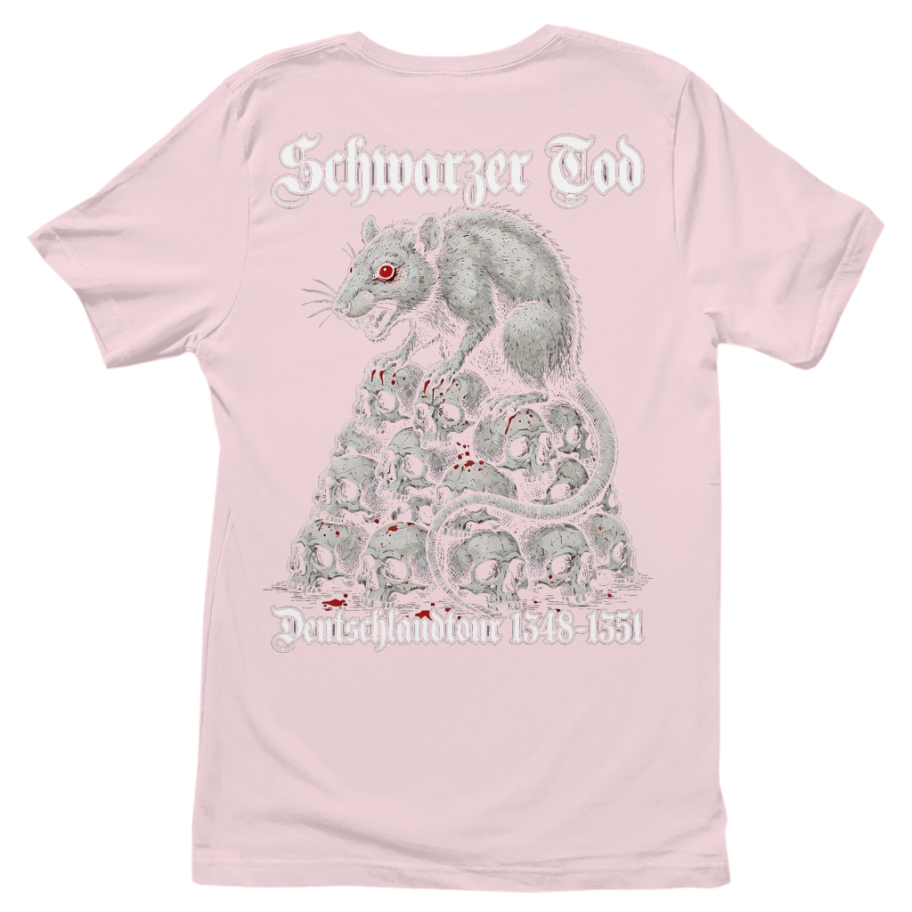 Schwarzer Tod Deutschlandtour 1348-1351 - Damen T-Shirt Orchid Pink