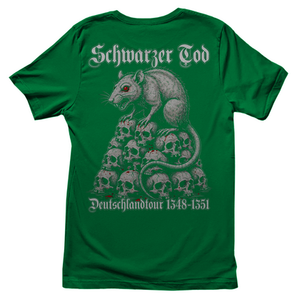 Schwarzer Tod Deutschlandtour 1348-1351 - Damen T-Shirt Kelly Green