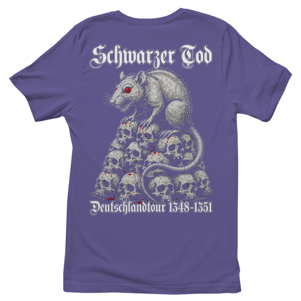 Schwarzer Tod Deutschlandtour 1348-1351 - Damen T-Shirt Millennial Lilac