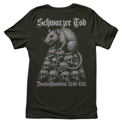 Schwarzer Tod Deutschlandtour 1348-1351 - Damen T-Shirt Urban Khaki