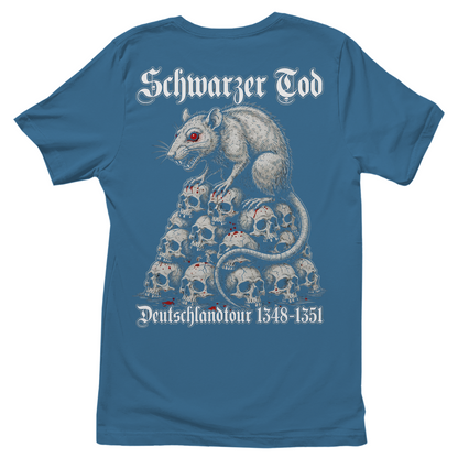 Schwarzer Tod Deutschlandtour 1348-1351 - Damen T-Shirt Stone Blue