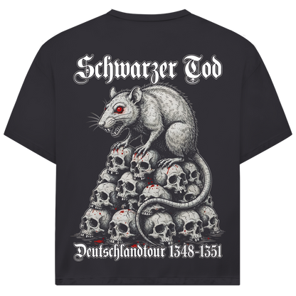 Schwarzer Tod Deutschlandtour 1348-1351 - Jack and Jones Oversize T-Shirt Asphalt