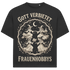 Gott verbietet Frauenhobbys Hexen - Jack and Jones Oversize T-Shirt Black