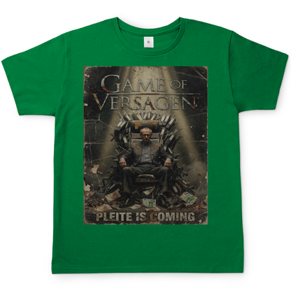 Game of Versagen Pleite is coming - Herren T-Shirt Kelly Green
