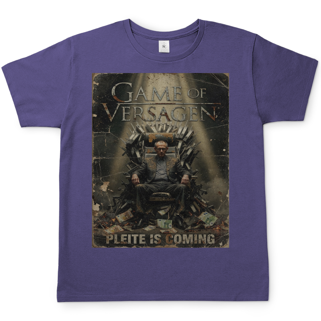 Game of Versagen Pleite is coming - Herren T-Shirt Millennial Lilac