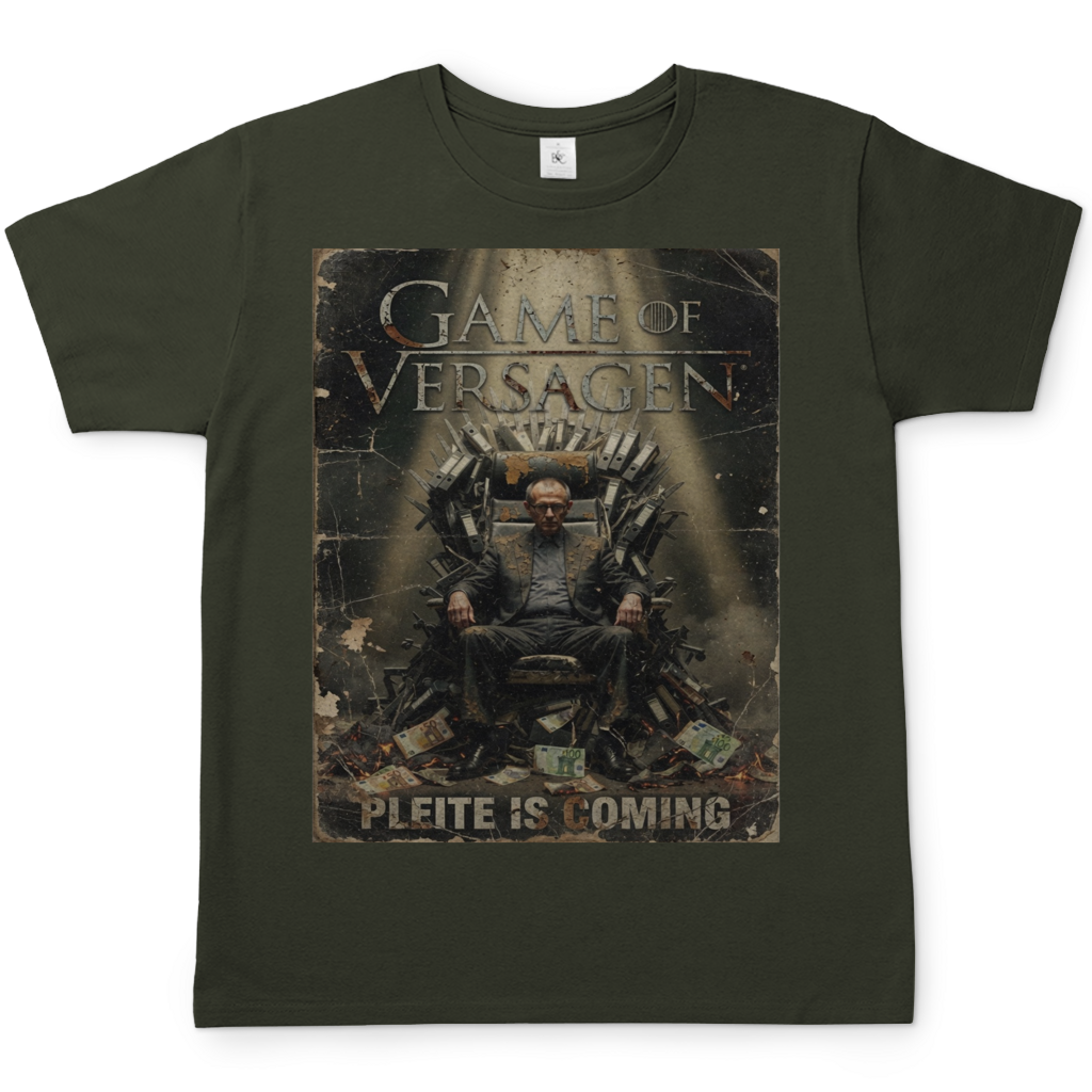 Game of Versagen Pleite is coming - Herren T-Shirt Urban Khaki