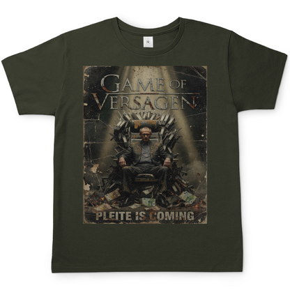 Game of Versagen Pleite is coming - Herren T-Shirt Urban Khaki