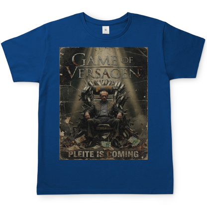 Game of Versagen Pleite is coming - Herren T-Shirt Royal Blue