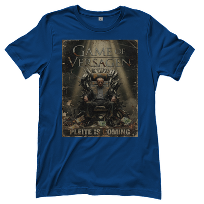 Game of Versagen Pleite is coming - Damen T-Shirt Royal Blue