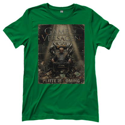 Game of Versagen Pleite is coming - Damen T-Shirt Kelly Green