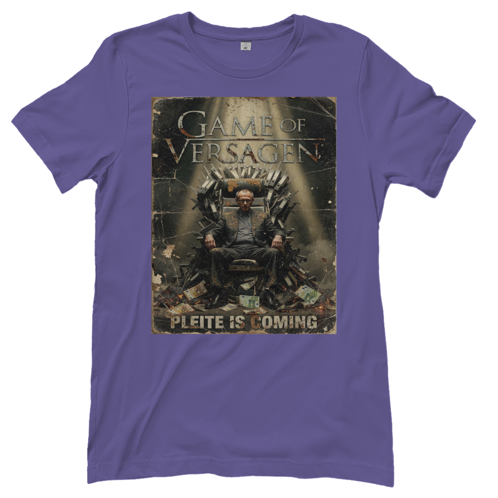 Game of Versagen Pleite is coming - Damen T-Shirt Millennial Lilac