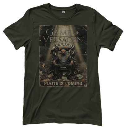 Game of Versagen Pleite is coming - Damen T-Shirt Urban Khaki