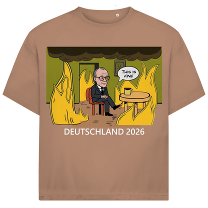 This is Fine Bundeskanzler Deutschland 2026 Meme - Jack and Jones Oversize T-Shirt