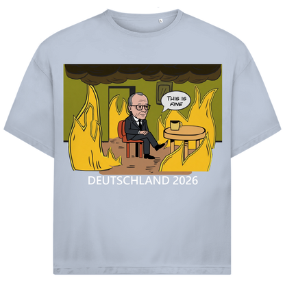This is Fine Bundeskanzler Deutschland 2026 Meme - Jack and Jones Oversize T-Shirt