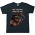 Iss deine Proteine Attack on Titan Merz - Herren T-Shirt Dark Grey Solid