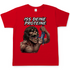 Iss deine Proteine Attack on Titan Merz - Herren T-Shirt Red
