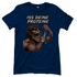 Iss deine Proteine Attack on Titan Merz - Damen T-Shirt Navy