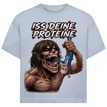 Iss deine Proteine Attack on Titan Merz - Jack and Jones Oversize T-Shirt