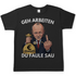 Geh arbeiten du faule Sau - Herren T-Shirt Black