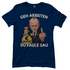 Geh arbeiten du faule Sau - Damen T-Shirt Navy