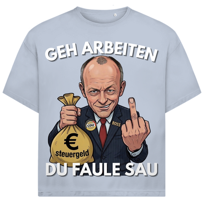 Geh arbeiten du faule Sau - Jack and Jones Oversize T-Shirt