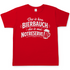 Des is koa Bierbauch des is mei Notreserve - Herren T-Shirt Red