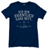Ich bin eigentlich ganz nett bis ich nüchtern bin - Damen T-Shirt Navy