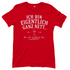 Ich bin eigentlich ganz nett bis ich nüchtern bin - Damen T-Shirt Red