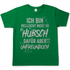 Ich bin vielleicht nicht so hübsch dafür aber unfreundlich - Herren T-Shirt Kelly Green