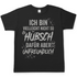 Ich bin vielleicht nicht so hübsch dafür aber unfreundlich - Herren T-Shirt Black