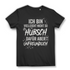 Ich bin vielleicht nicht so hübsch dafür aber unfreundlich - Damen Premium Bio T-Shirt Black