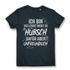 Ich bin vielleicht nicht so hübsch dafür aber unfreundlich - Damen Premium Bio T-Shirt Dark Grey
