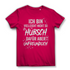 Ich bin vielleicht nicht so hübsch dafür aber unfreundlich - Damen Premium Bio T-Shirt Fuchsia