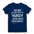 Ich bin vielleicht nicht so hübsch dafür aber unfreundlich - Damen Premium Bio T-Shirt Navy