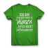 Ich bin vielleicht nicht so hübsch dafür aber unfreundlich - Damen Premium Bio T-Shirt Real Green
