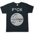 FICK DICH - Herren T-Shirt Dark Grey Solid