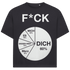 FICK DICH - Jack and Jones Oversize T-Shirt Asphalt