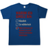 Warum ich Single bin mein Schwanz ist zu groß - Herren T-Shirt Royal Blue