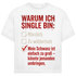 Warum ich Single bin mein Schwanz ist zu groß - Jack and Jones Oversize T-Shirt White