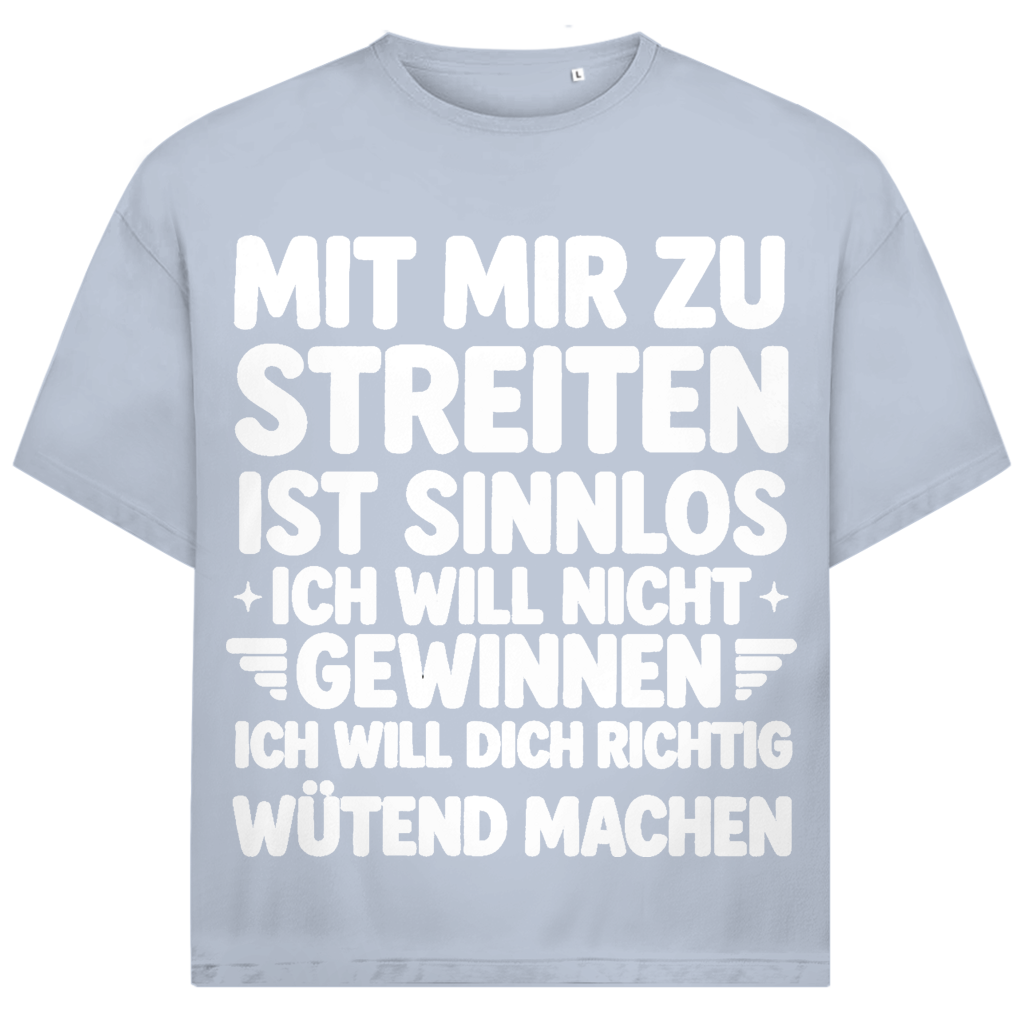 Mit mir zu streiten ist sinnlos - Jack and Jones Oversize T-Shirt