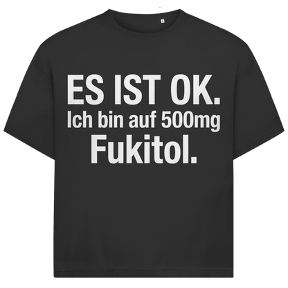 Es ist OK. Ich bin auf 500mg Fukitol - Jack and Jones Oversize T-Shirt Black