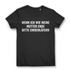 Wenn ich wie meine Mutter ende bitte einschläfern - Damen Premium Bio T-Shirt Black