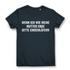 Wenn ich wie meine Mutter ende bitte einschläfern - Damen Premium Bio T-Shirt Dark Grey