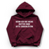 Wenn ich wie meine Mutter ende bitte einschläfern - Damen Hoodie Burgundy