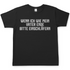 Wenn ich wie mein Vater ende bitte einschläfern - Herren T-Shirt Black