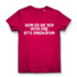 Wenn ich wie mein Vater ende bitte einschläfern - Damen Premium Bio T-Shirt Fuchsia