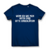 Wenn ich wie mein Vater ende bitte einschläfern - Damen Premium Bio T-Shirt Navy